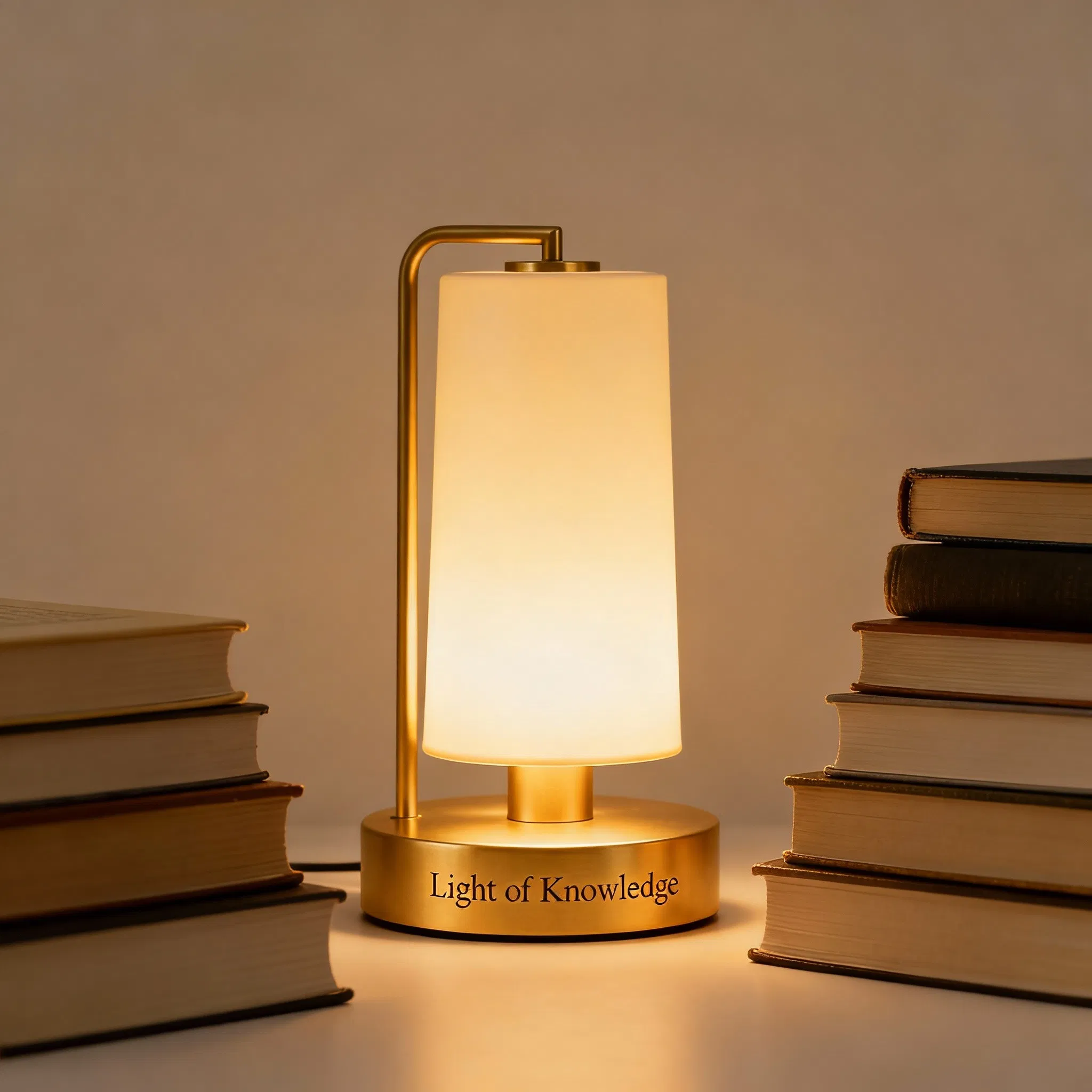 Đèn ngủ hoặc đèn đọc sách mang tên “Ánh sáng tri thức”, biểu tượng cho sự dẫn dắt và thắp sáng ước mơ của thầy cô nhân ngày 20/11