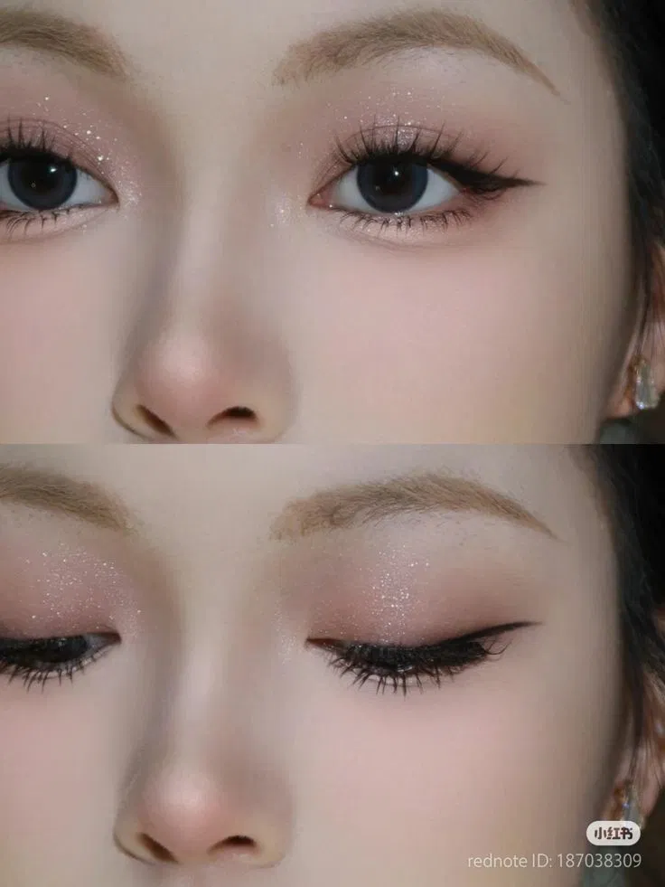 Đôi mắt quyến rũ mềm mại có chiều sâu