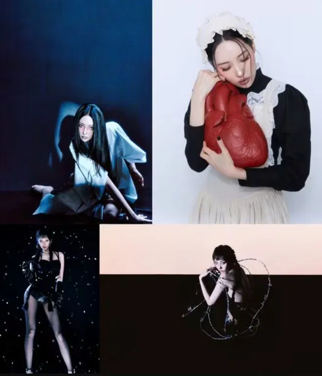 Sunmi tung teaser đầu tiên cho album phòng thu “HEART MAID” với concept “người hầu bí ẩn” bí ẩn HEART MAID K-pop Sunmi