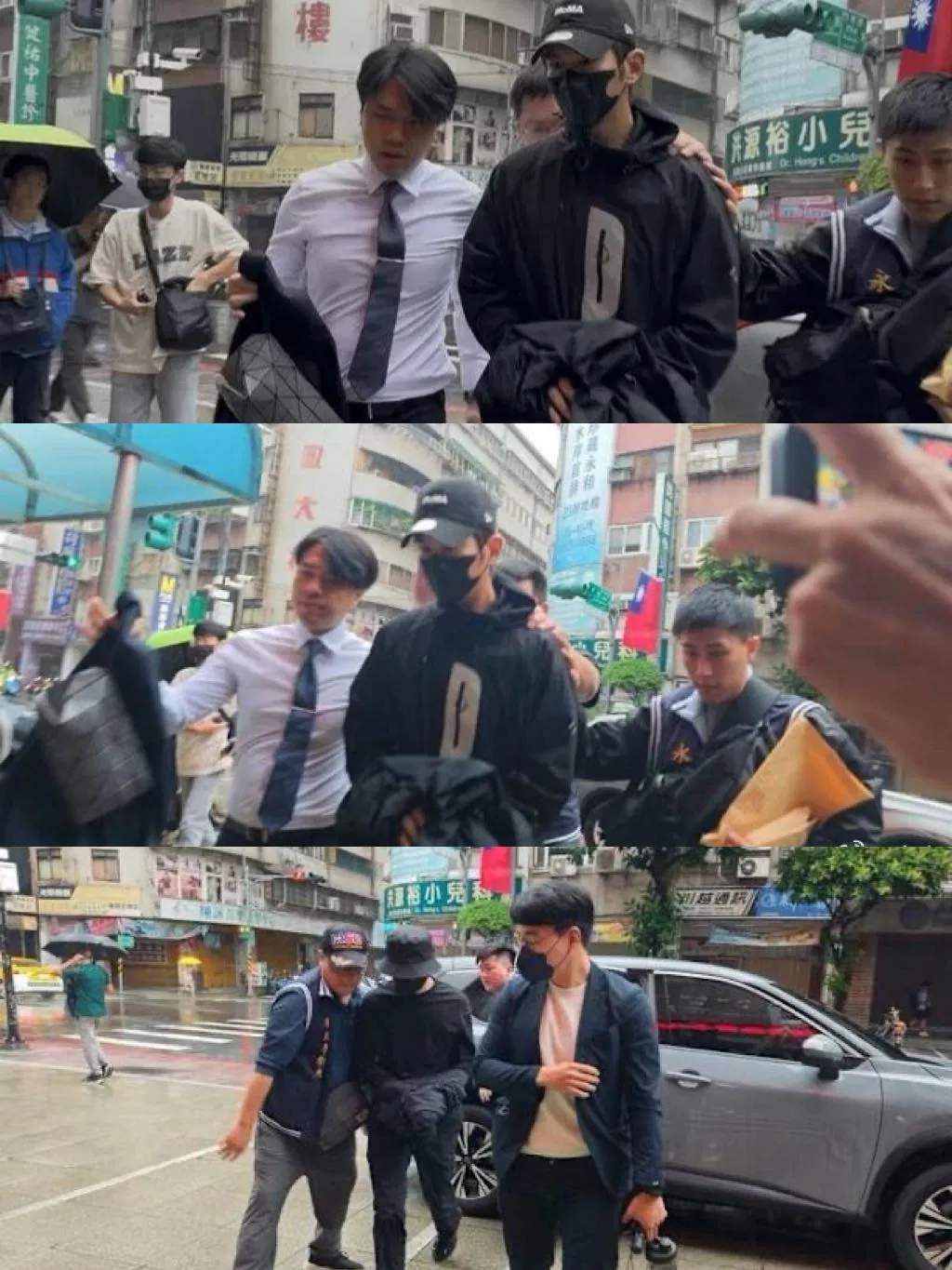 Tu Kiệt Khải bị cảnh sát Đài Loan bắt giữ để điều tra hành vi trốn nghĩa vụ quân sự (Ảnh: Internet)