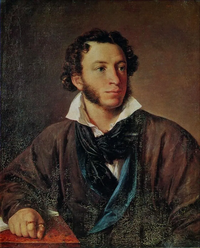 Nhà văn Pushkin. Nguồn: Internet Nhà văn Pushkin. Nguồn: Internet