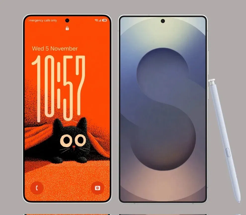 Hình ảnh điện thoại Galaxy S26 Ultra so với S25 Ultra (Ảnh: Internet) Hình ảnh điện thoại Galaxy S26 Ultra so với S25 Ultra (Ảnh: Internet)