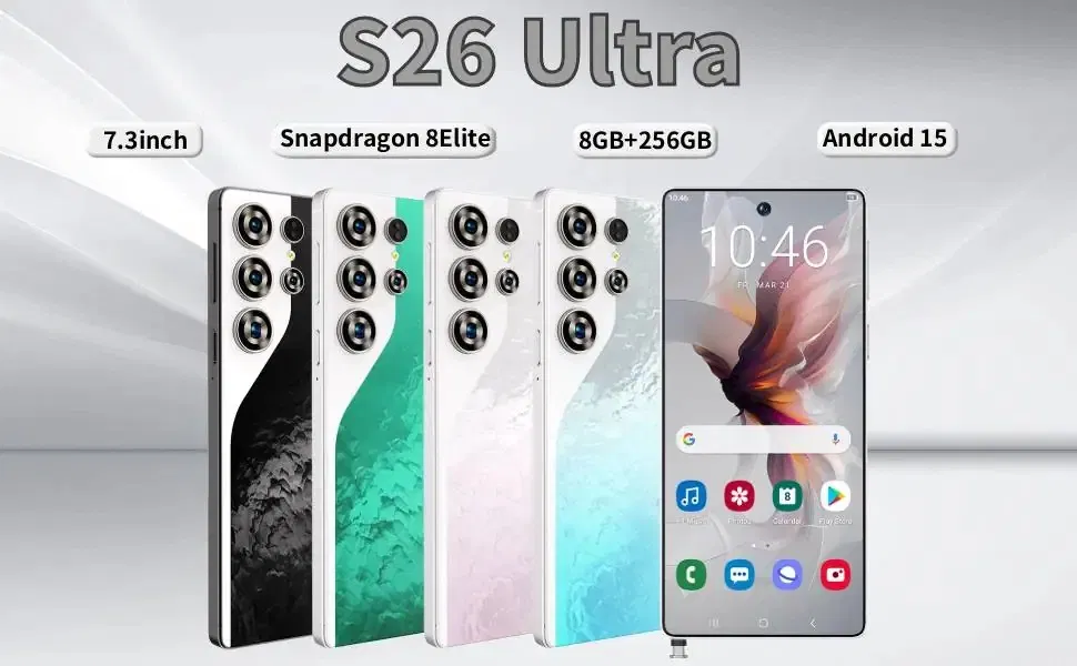 Mẫu điện thoại làm nhái Galaxy S26 Ultra được bán trên Amazon (Ảnh: Internet)