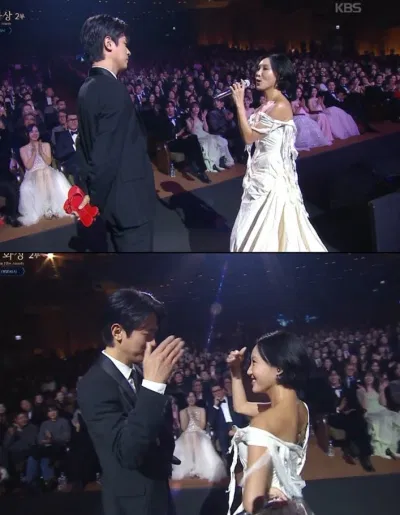 Sự bàn luận về màn tương tác giữa Hwasa và nam chính MV Park Jung-min chưa có dấu hiệu hạ nhiệt (Ảnh: Internet)