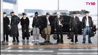 Stray Kids và các nhóm nhạc đã lên đường sang Hồng Kông để chuẩn bị cho ngày MAMA diễn ra (Ảnh: Internet)