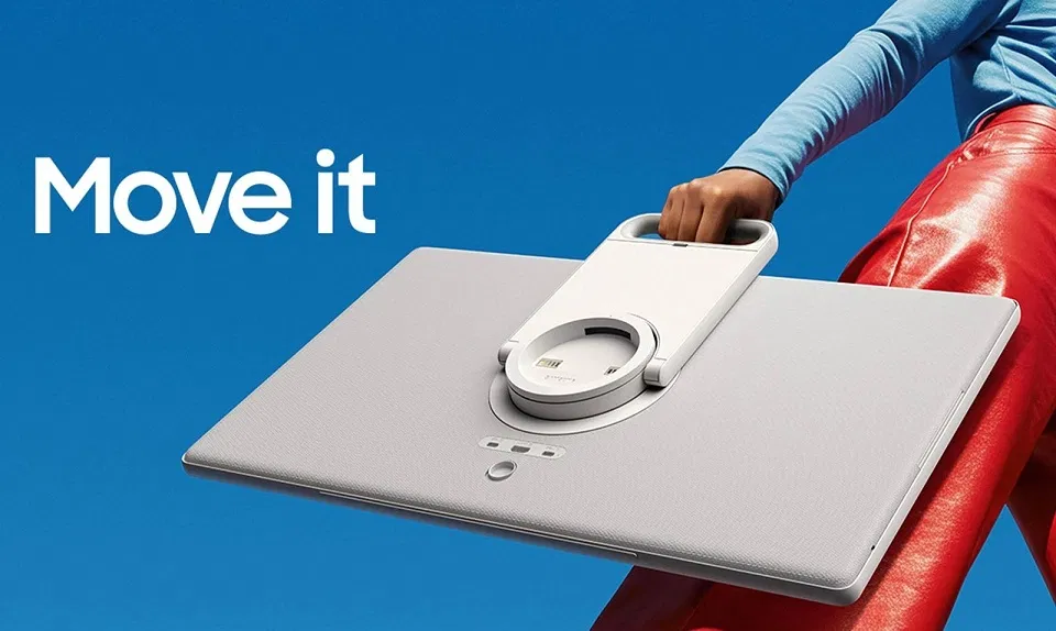 Samsung ra mắt màn hình Movingstyle (Ảnh: Internet)