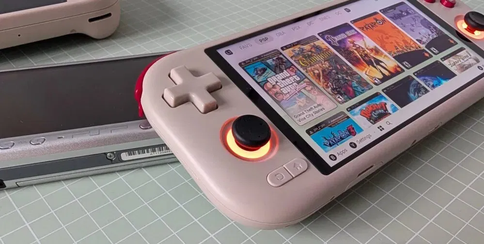 Cần điều khiển và D-pad của máy chơi game MANGMI AIR X (Ảnh: Internet)