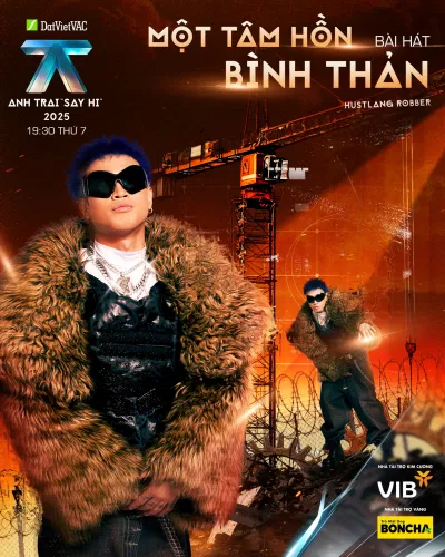 Robber tại đêm chung kết Anh Trai Say Hi (Nguồn: internet)