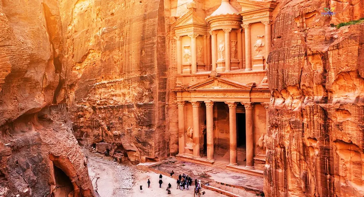 Thành phố cổ Petra. Nguồn: Internet