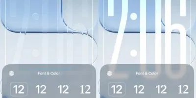 Liquid Glass trên Lock Screen (Ảnh: Internet) Liquid Glass trên Lock Screen (Ảnh: Internet)
