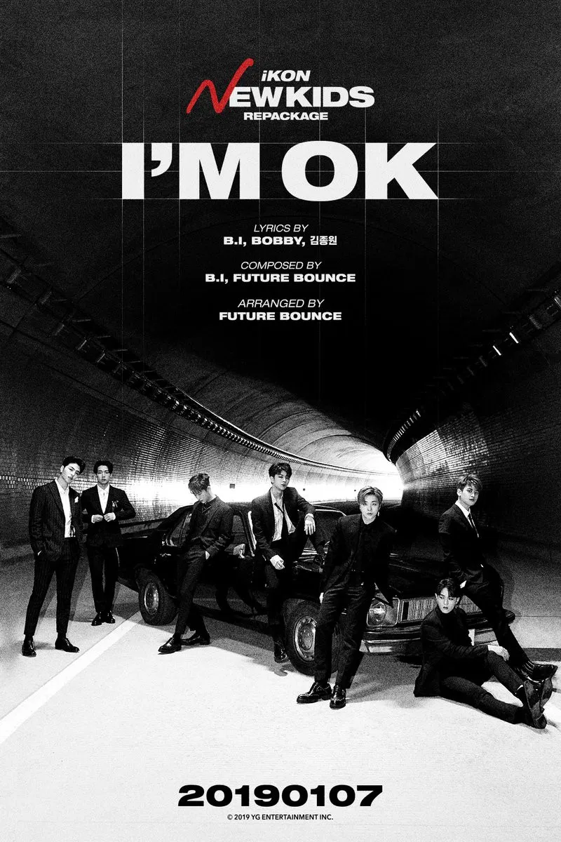 Bài hát I’m OK. Nguồn: Internet