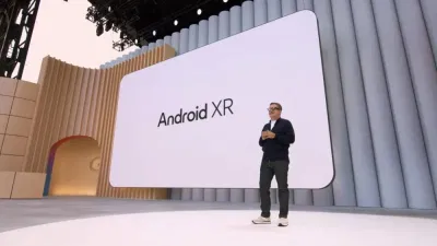Nguyên mẫu kính thông minh Android XR của Google (Ảnh: Internet) Nguyên mẫu kính thông minh Android XR của Google (Ảnh: Internet)