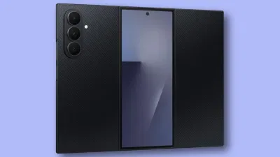 Hình ảnh render chính thức của Galaxy Z TriFold (Ảnh: Internet) Hình ảnh render chính thức của Galaxy Z TriFold (Ảnh: Internet)