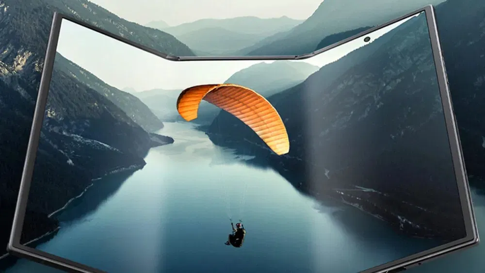 Điện thoại gập 3 màn hình Galaxy Z TriFold của Samsung (Ảnh: Internet) Điện thoại gập 3 màn hình Galaxy Z TriFold của Samsung (Ảnh: Internet)