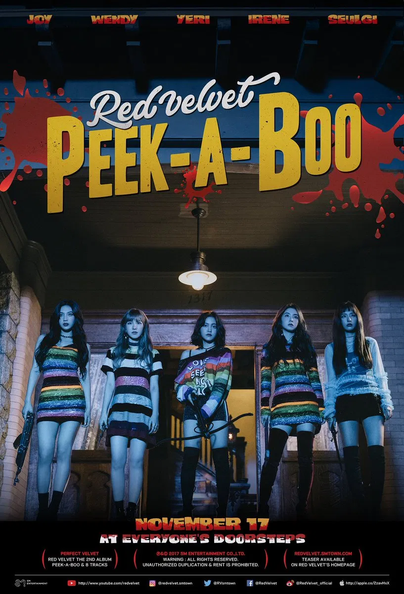 Bài hát Peek-A-Boo. Nguồn: Internet
