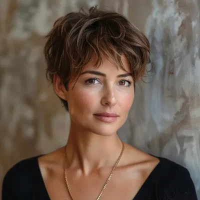 Tóc pixie mềm mại