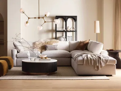 Làm mới không gian bằng đồ nội thất mềm mại