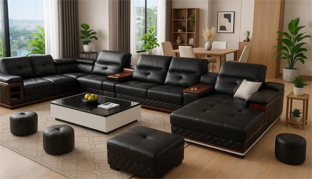 Sofa màu đen