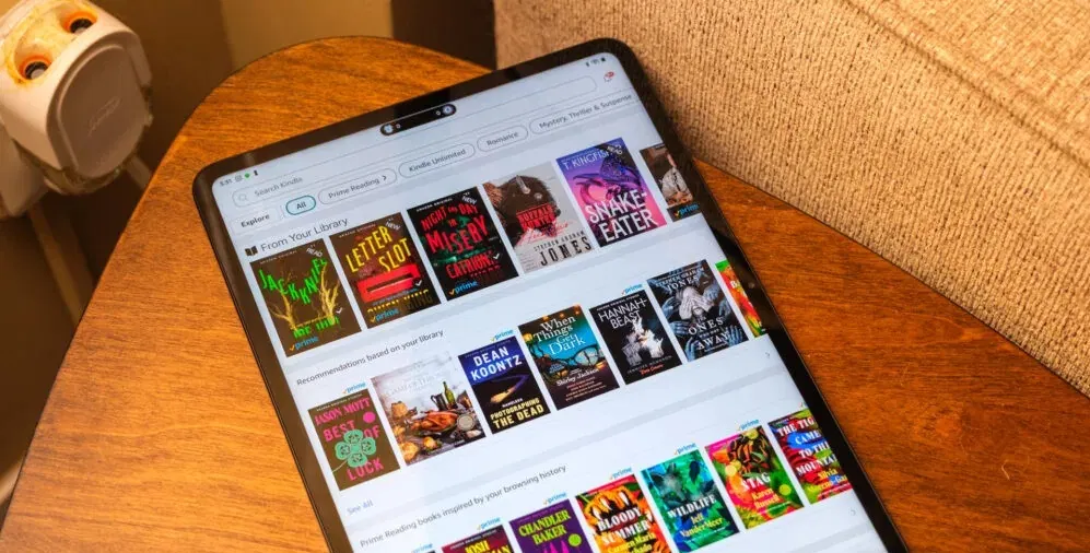 Thư viện Kindle của máy tính bảng OnePlus Pad Go 2 (Ảnh: Internet) Thư viện Kindle của máy tính bảng OnePlus Pad Go 2 (Ảnh: Internet)