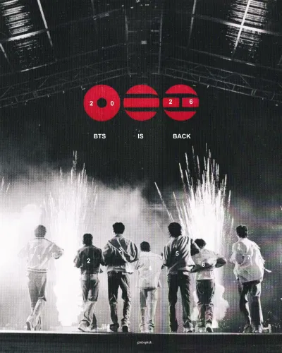 BTS chính thức trở lại với đội hình đầy đủ sau gần 4 năm (Ảnh: Internet)