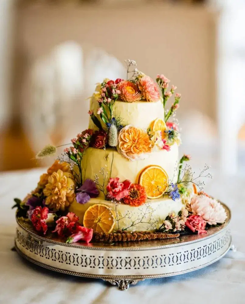 Bánh cưới có hương vị cổ điển