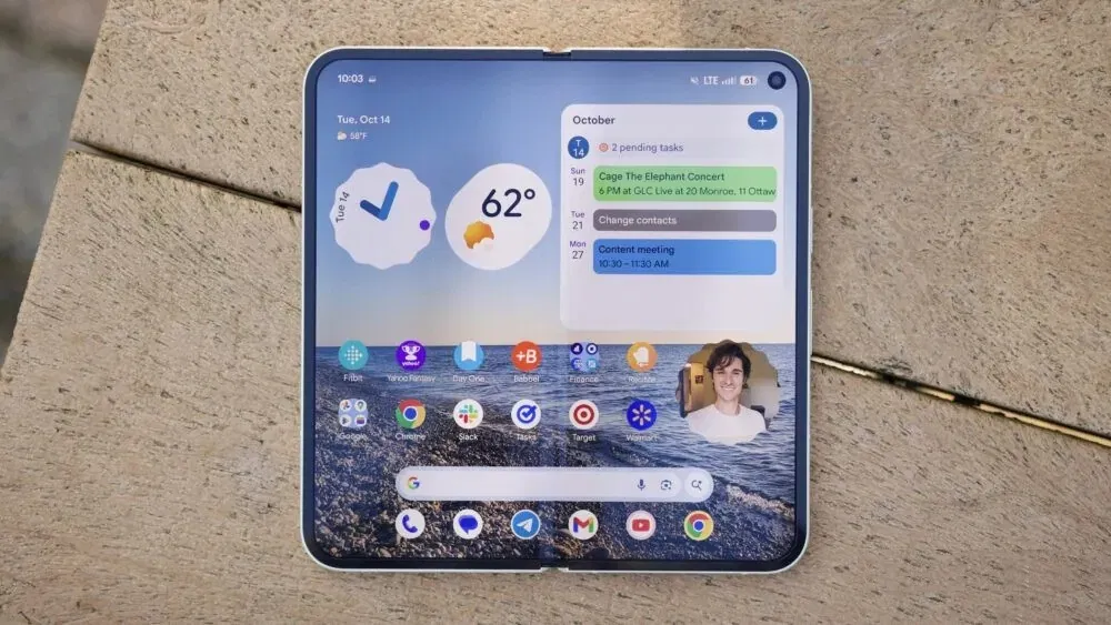 Điện thoại màn hình gập Pixel 10 Pro Fold của Google (Ảnh: Internet)