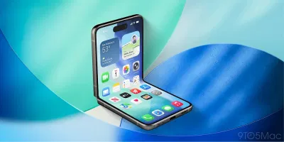 Hình ảnh dự đoán iPhone Flip của Apple (Ảnh: Internet) Hình ảnh dự đoán iPhone Flip của Apple (Ảnh: Internet)