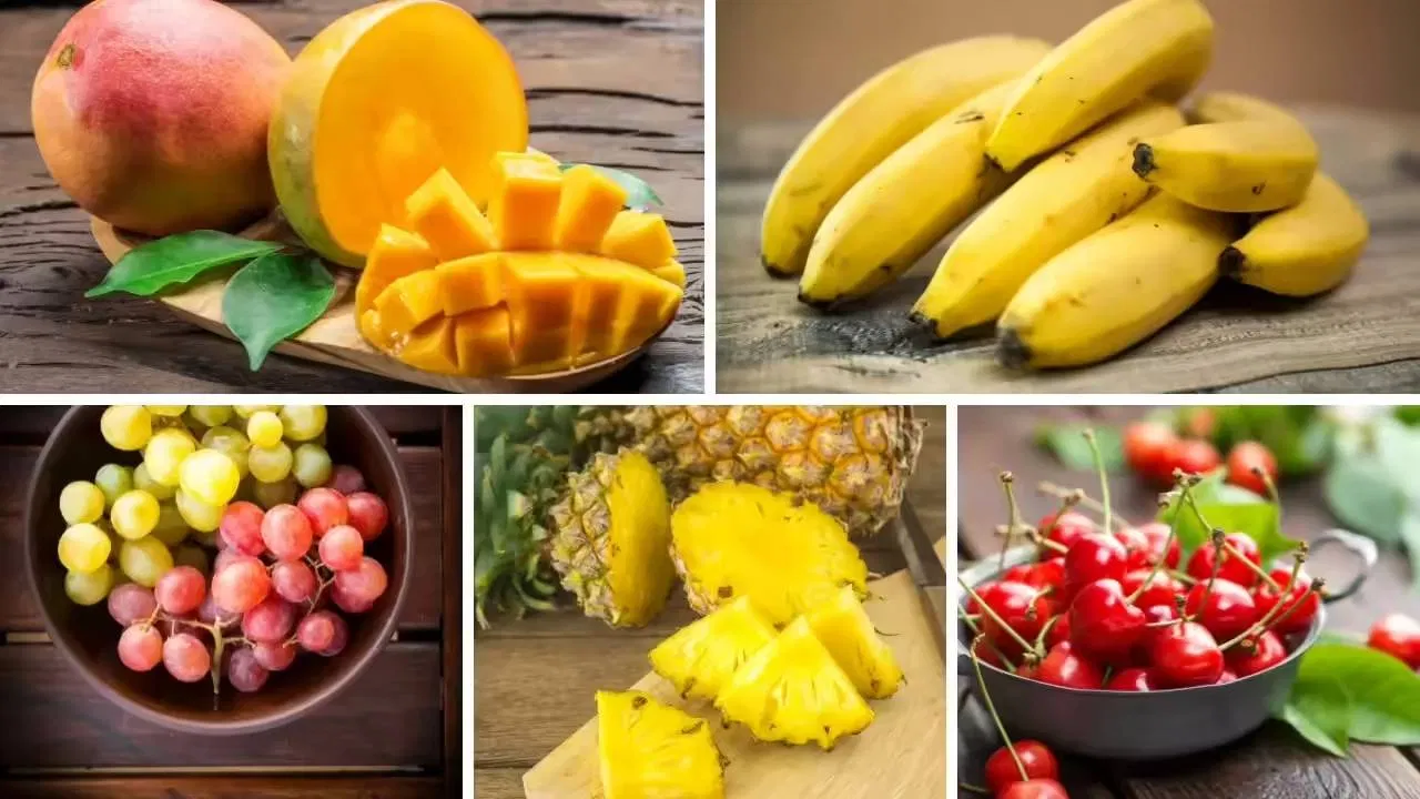 Trái cây có hàm lượng đường tự nhiên cao