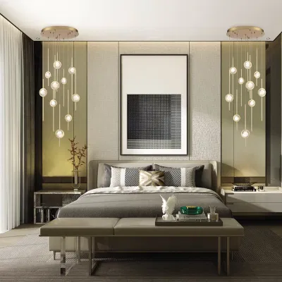 Đèn treo nhiều bóng