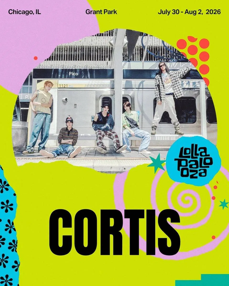 Cortis sẽ biểu diễn tại Lollapalooza Chicago
