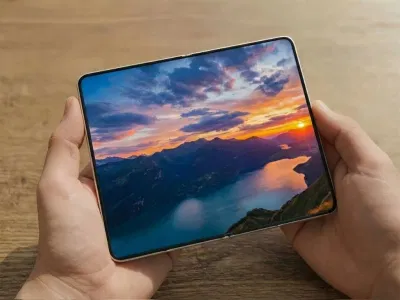 Hình ảnh dự đoán điện thoại màn hình gập Samsung Wide Fold (Ảnh: Internet) Hình ảnh dự đoán điện thoại màn hình gập Samsung Wide Fold (Ảnh: Internet)