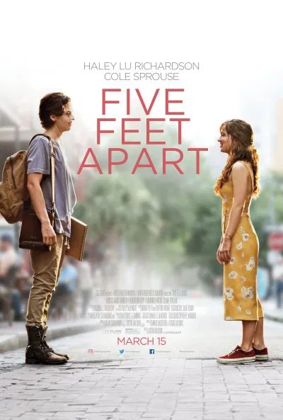 Phim Five Feet Apart. Nguồn: Internet Phim Five Feet Apart. Nguồn: Internet