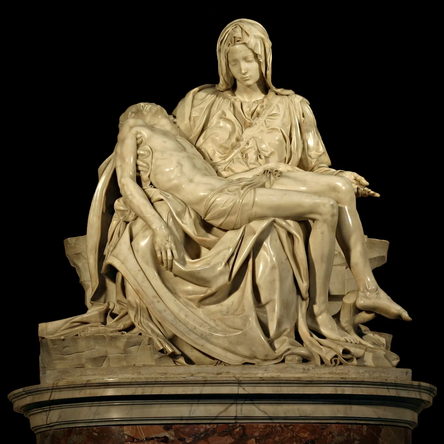 Tượng Pietà. Nguồn: Internet