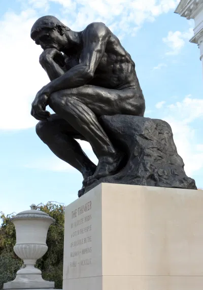 Tác phẩm The Thinker. Nguồn: Internet Tác phẩm The Thinker. Nguồn: Internet
