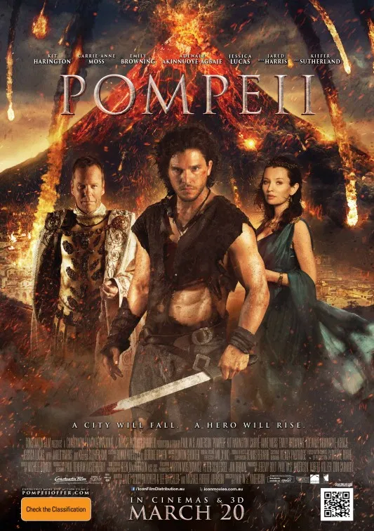 Phim Pompeil. Nguồn: Internet