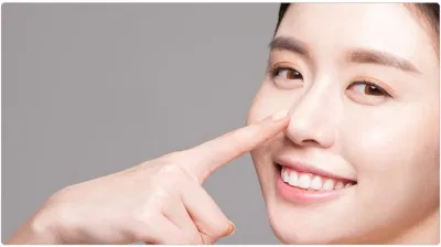 Vùng mũi khá nhạy cảm nên cần cẩn trọng Vùng mũi khá nhạy cảm nên cần cẩn trọng