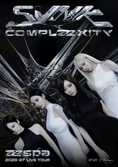 aespa sẽ chính thức khởi động tour diễn “2026–27 aespa LIVE TOUR – SYNK : COMPLæXITY” bằng hai đêm concert diễn ra vào ngày 7 và 8/8 tại Gocheok Sky Dome
