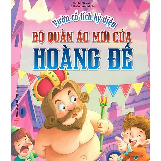 Truyện Bộ quần áo mới của hoàng đế. Nguồn: Internet