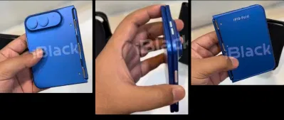 Hình ảnh rò rỉ iPhone Fold (Ảnh: Internet) Hình ảnh rò rỉ iPhone Fold (Ảnh: Internet)