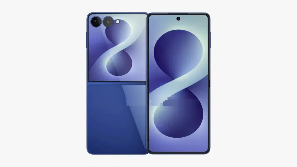 Hình ảnh tiết lộ điện thoại gập Galaxy Z Flip 8 (Ảnh: Internet)