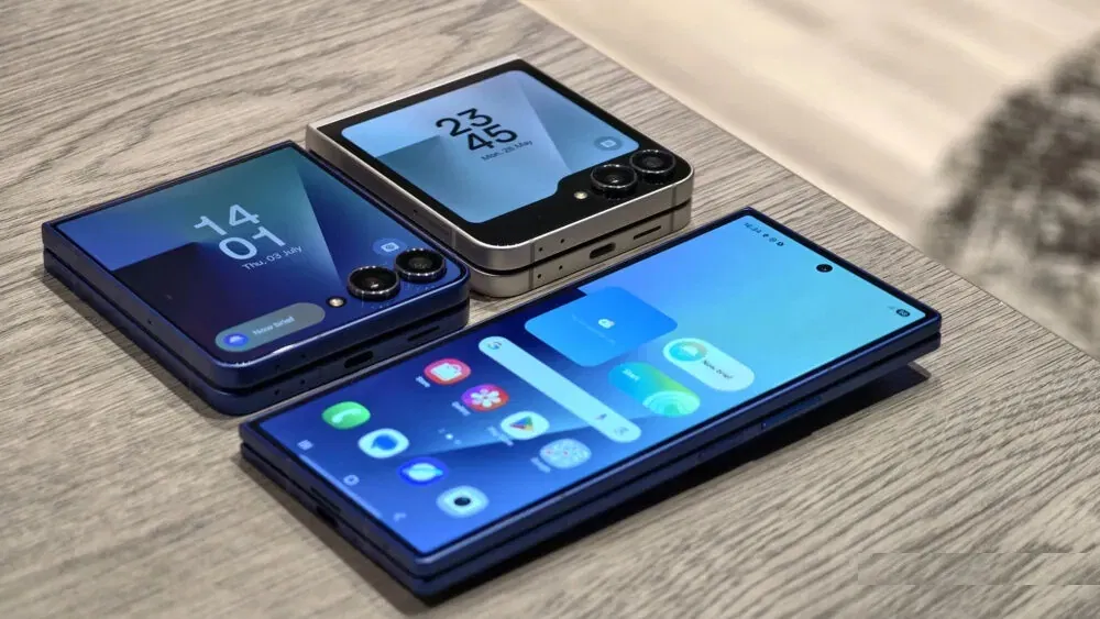 Điện thoại màn hình gập Galaxy Z Fold 7,Z Flip 7 và Z Flip 7 FE (Ảnh: Internet)