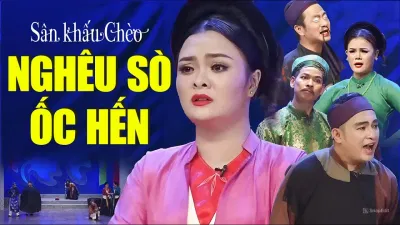 Vở chèo Nghêu, Sò, Ốc, Hến. Nguồn: Internet Vở chèo Nghêu, Sò, Ốc, Hến. Nguồn: Internet