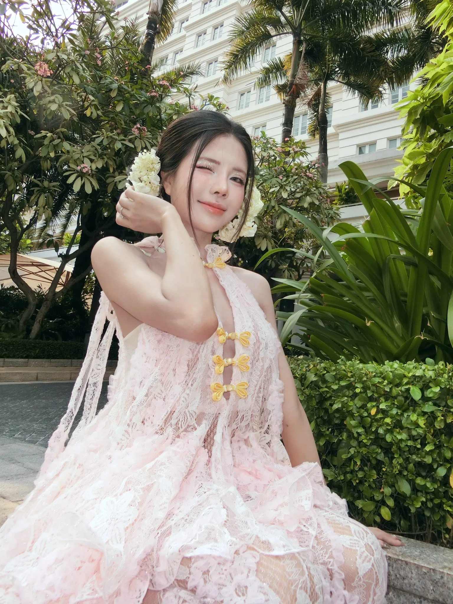 Mai Dora với phong cách "kẹo ngọt". Ảnh: internet