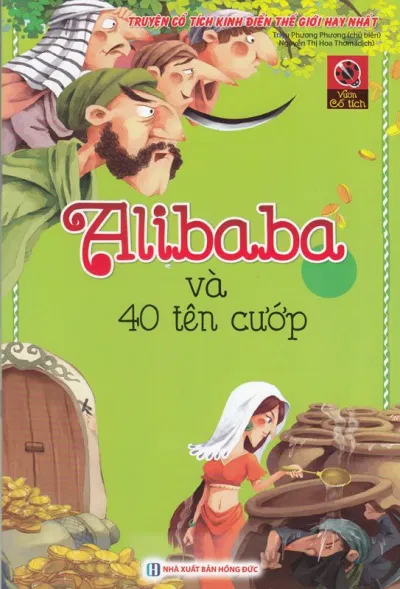 Truyện Ali Baba và bốn mươi tên cướp. Nguồn: Internet Truyện Ali Baba và bốn mươi tên cướp. Nguồn: Internet