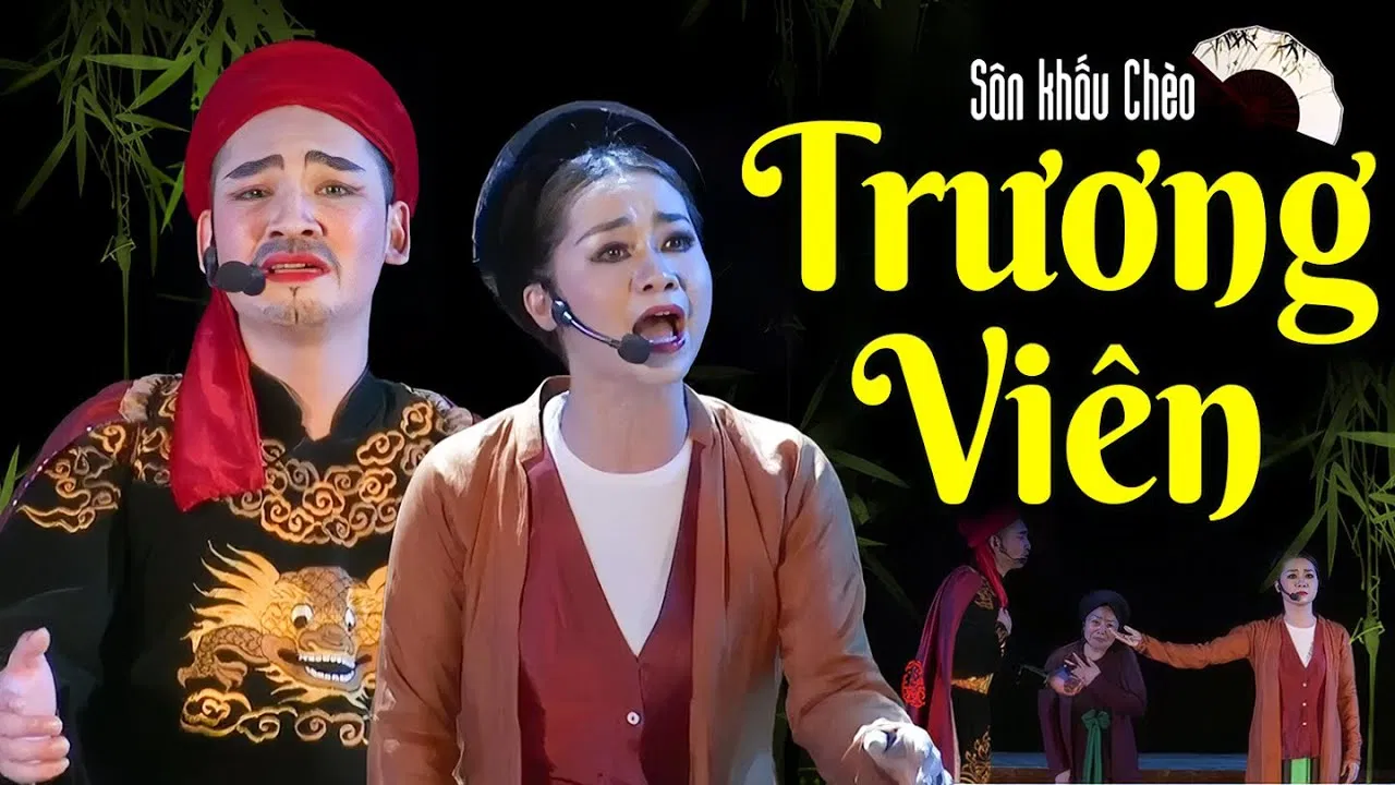 Vở chèo Trương Viên. Nguồn: Internet