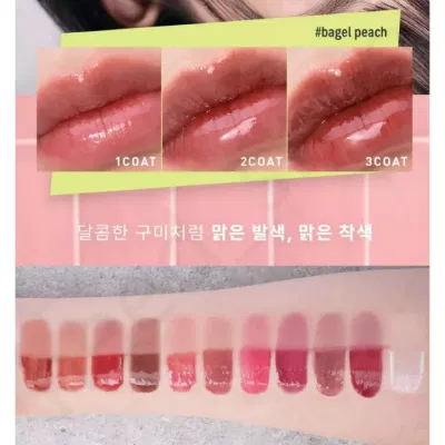 Bảng màu siêu hot của 3CE Gummy Oil Tint