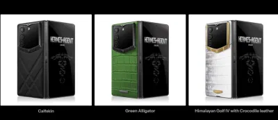 Điện thoại Vertu AlphaFold với các tùy chọn mặt lưng bằng da (Ảnh: Internet) Điện thoại Vertu AlphaFold với các tùy chọn mặt lưng bằng da (Ảnh: Internet)
