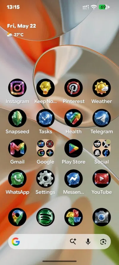 Các biểu tượng disco cho ứng dụng Android (Ảnh: Internet) Các biểu tượng disco cho ứng dụng Android (Ảnh: Internet)