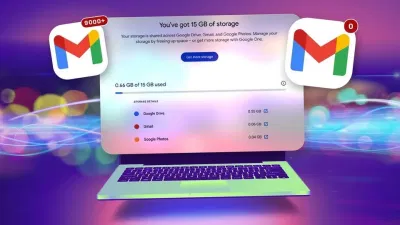 Trước đây người dùng tạo tài khoản Gmail sẽ được cung cấp 15GB dung lượng lưu trữ miễn phí (Ảnh: Internet) Trước đây người dùng tạo tài khoản Gmail sẽ được cung cấp 15GB dung lượng lưu trữ miễn phí (Ảnh: Internet)