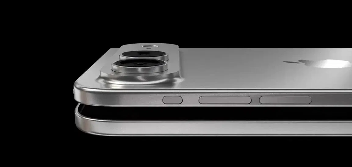 Hình ảnh dự đoán iPhone màn hình gập của Apple (Ảnh: Internet)